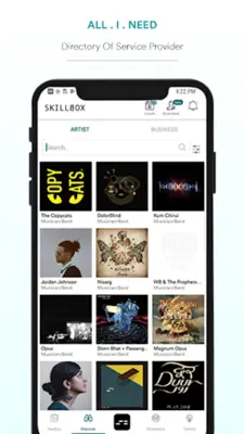 SkillBox - Art Social Network android App screenshot 2